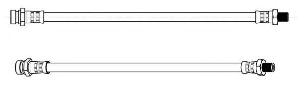 спирачен маркуч FHY2828