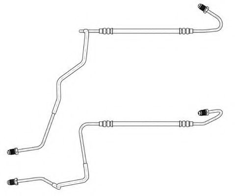 спирачен маркуч FHY2871