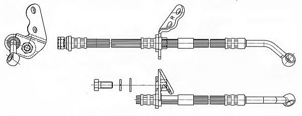 спирачен маркуч FHY3215