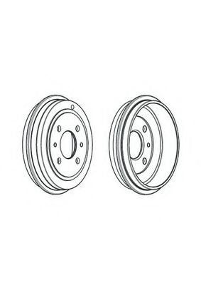 спирачен барабан FDR329005