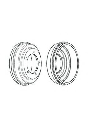 спирачен барабан FDR329192