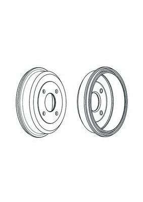 спирачен барабан FDR329198