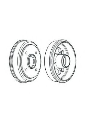 спирачен барабан FDR329246