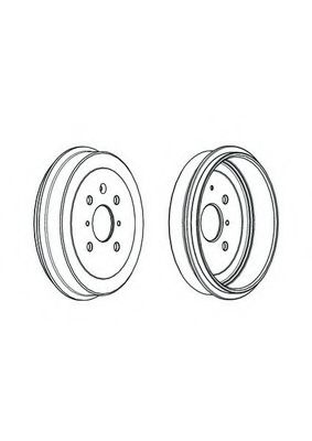 спирачен барабан FDR329265