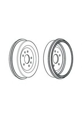 спирачен барабан FDR329268