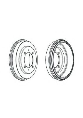 спирачен барабан FDR329275