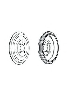 спирачен барабан FDR329313