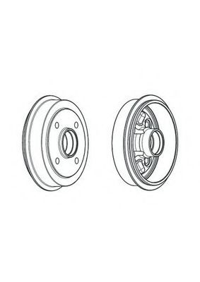 спирачен барабан FDR329320