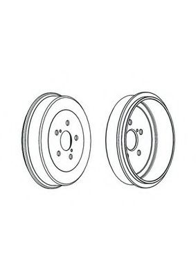 спирачен барабан FDR329350