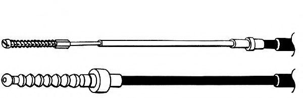 жило, ръчна спирачка FHB432047