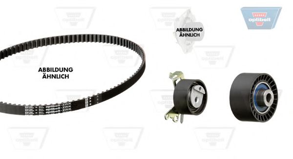 водна помпа+ к-кт ангренажен ремък