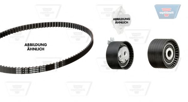 водна помпа+ к-кт ангренажен ремък