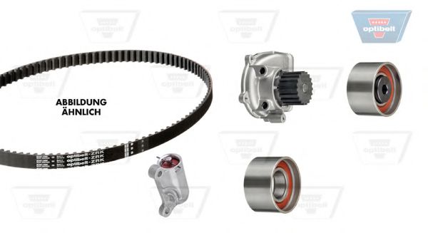 водна помпа+ к-кт ангренажен ремък