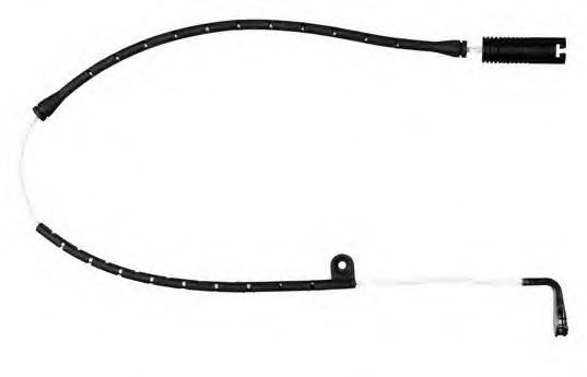 предупредителен контактен сензор, износване на накладките A 00 202