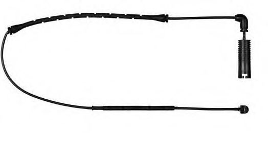 предупредителен контактен сензор, износване на накладките A 00 244