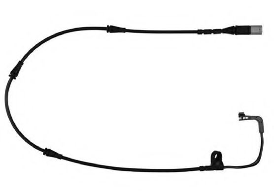 предупредителен контактен сензор, износване на накладките