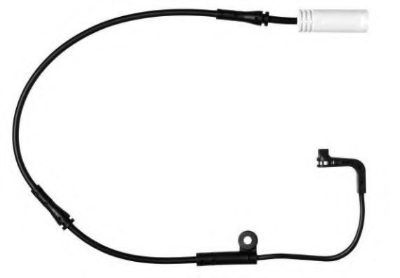 предупредителен контактен сензор, износване на накладките A 00 411