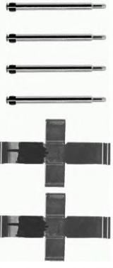 комплект принадлежности, дискови накладки A 02 225