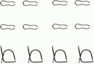 комплект принадлежности, дискови накладки A 02 239