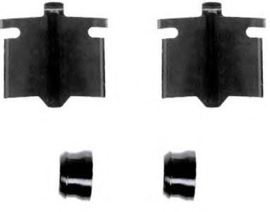 комплект принадлежности, дискови накладки A 02 255