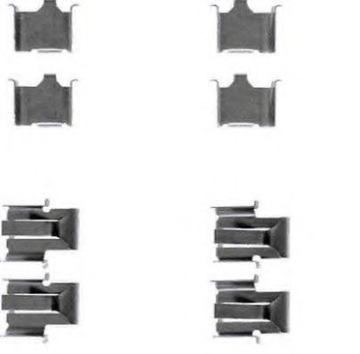комплект принадлежности, дискови накладки A 02 285