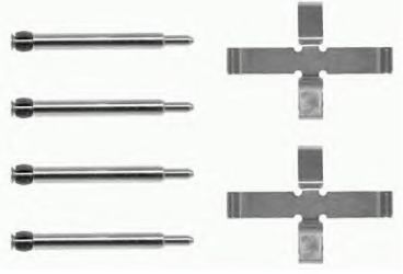 комплект принадлежности, дискови накладки A 02 316