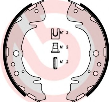 комплект спирачна челюст S 11 503