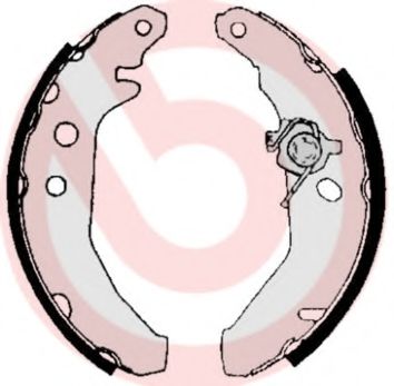 комплект спирачна челюст S 24 516