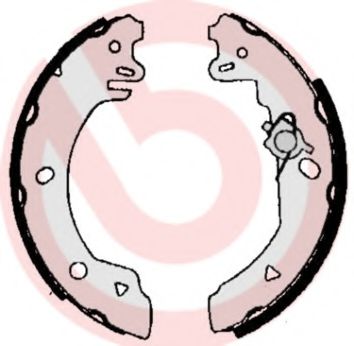 комплект спирачна челюст S 24 517