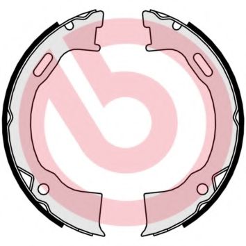 комплект спирачна челюст, ръчна спирачка