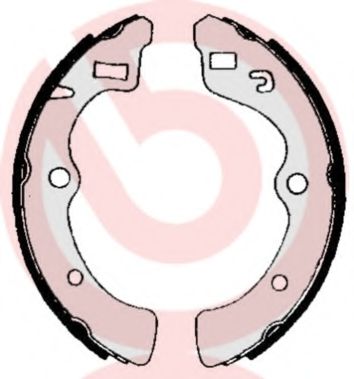 комплект спирачна челюст S 28 503