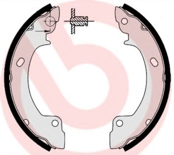 комплект спирачна челюст S 30 506
