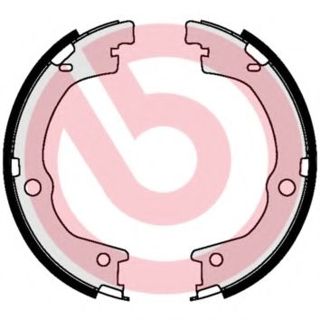 комплект спирачна челюст, ръчна спирачка