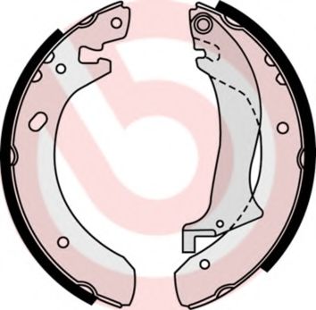 комплект спирачна челюст