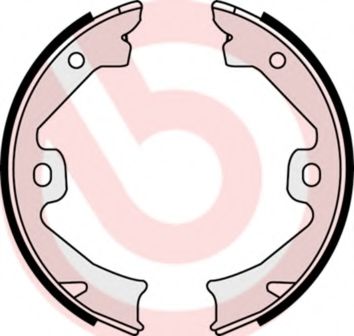 комплект спирачна челюст, ръчна спирачка S 52 509