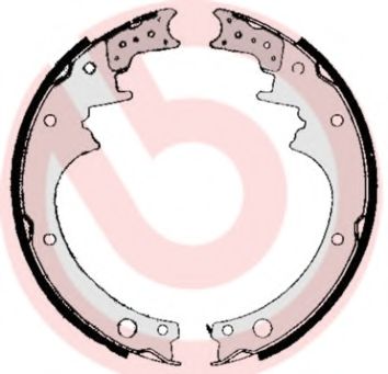 комплект спирачна челюст