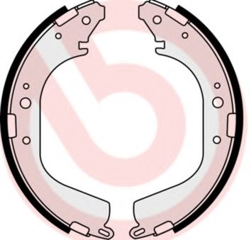 комплект спирачна челюст S 56 532