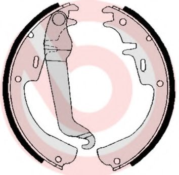 комплект спирачна челюст S 59 504