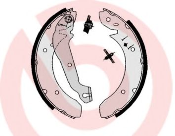 комплект спирачна челюст S 59 505