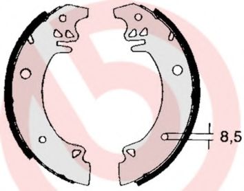 комплект спирачна челюст S 61 507