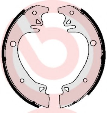 комплект спирачна челюст S 61 509