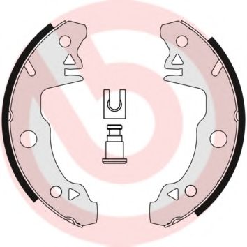 комплект спирачна челюст S 61 531