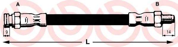 спирачен маркуч T 23 036