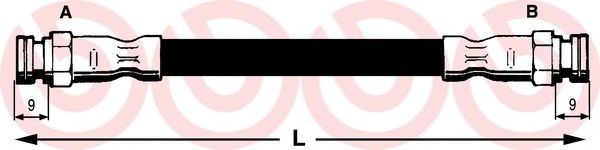 спирачен маркуч T 23 057