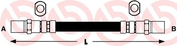 спирачен маркуч T 23 100