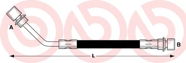 спирачен маркуч T 24 062