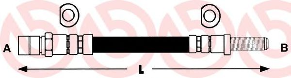 спирачен маркуч T 24 069