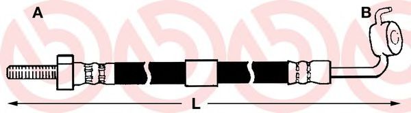 спирачен маркуч T 24 084