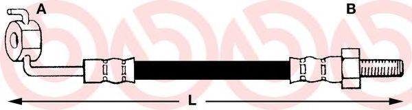 спирачен маркуч T 24 089