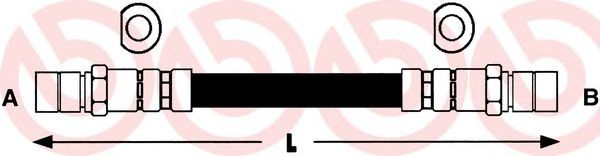 спирачен маркуч T 24 107